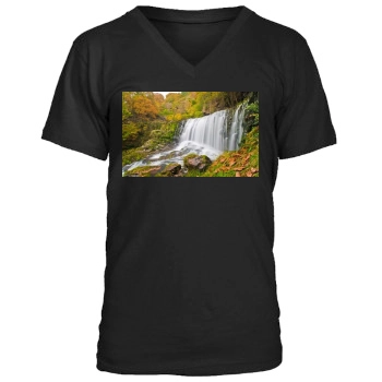 Waterfalls Men's V-Neck T-Shirt