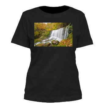 Waterfalls Women's Cut T-Shirt