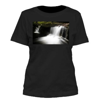 Waterfalls Women's Cut T-Shirt