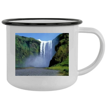 Waterfalls Camping Mug