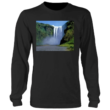 Waterfalls Men's Heavy Long Sleeve TShirt