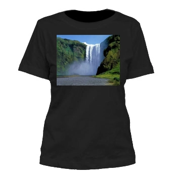 Waterfalls Women's Cut T-Shirt