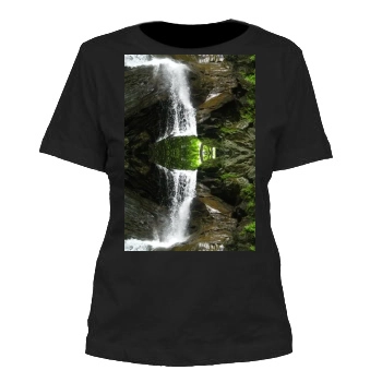 Waterfalls Women's Cut T-Shirt