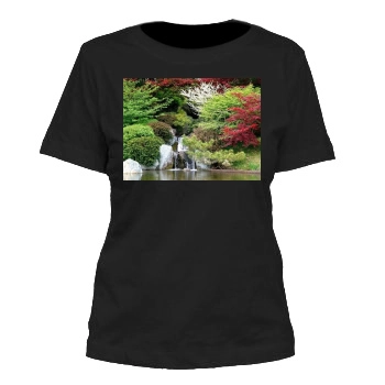 Waterfalls Women's Cut T-Shirt