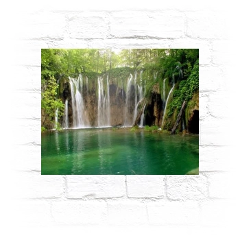 Waterfalls Metal Wall Art