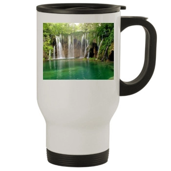 Waterfalls Stainless Steel Travel Mug