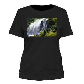 Waterfalls Women's Cut T-Shirt