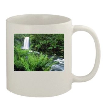 Waterfalls 11oz White Mug