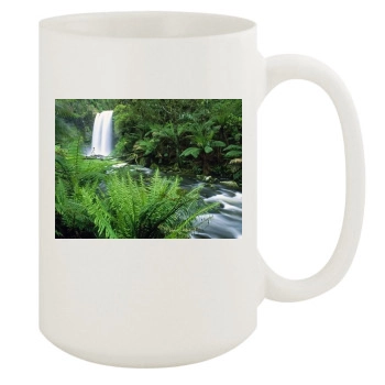 Waterfalls 15oz White Mug