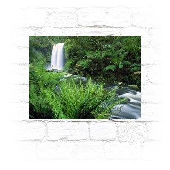 Waterfalls Metal Wall Art