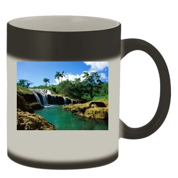 Waterfalls Color Changing Mug