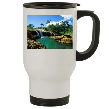 Waterfalls Stainless Steel Travel Mug