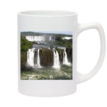 Waterfalls 14oz White Statesman Mug