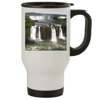 Waterfalls Stainless Steel Travel Mug