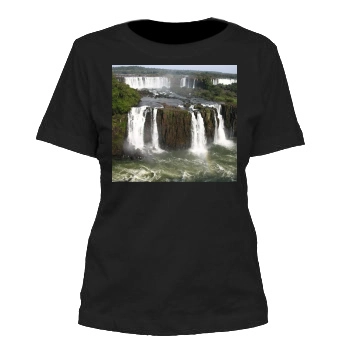 Waterfalls Women's Cut T-Shirt