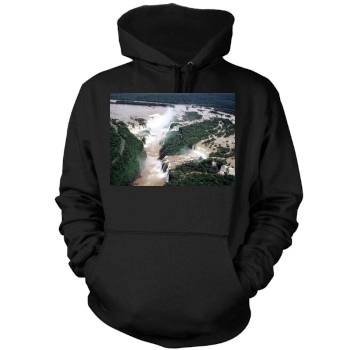 Waterfalls Mens Pullover Hoodie Sweatshirt