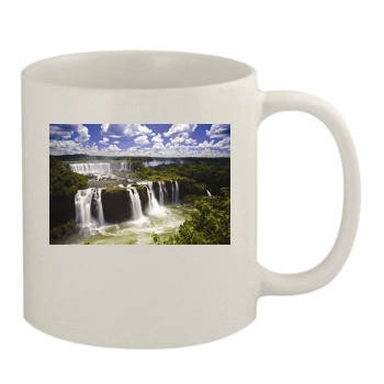 Waterfalls 11oz White Mug