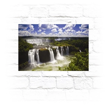 Waterfalls Metal Wall Art