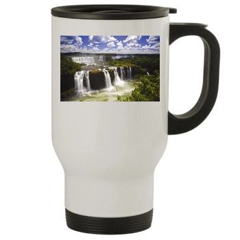 Waterfalls Stainless Steel Travel Mug