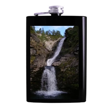 Waterfalls Hip Flask