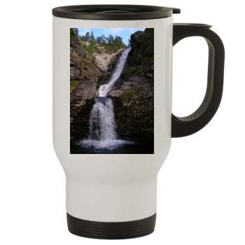 Waterfalls Stainless Steel Travel Mug