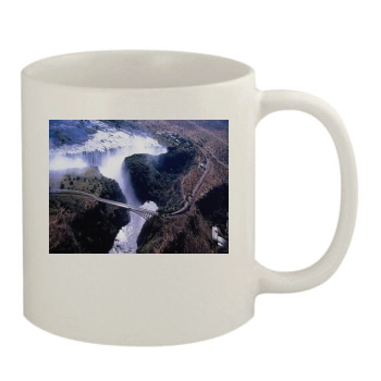 Waterfalls 11oz White Mug