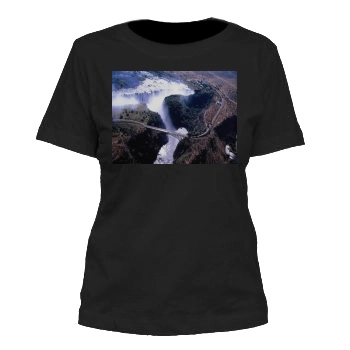 Waterfalls Women's Cut T-Shirt