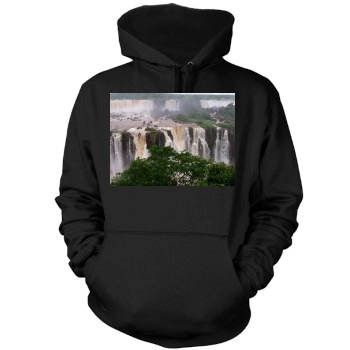 Waterfalls Mens Pullover Hoodie Sweatshirt