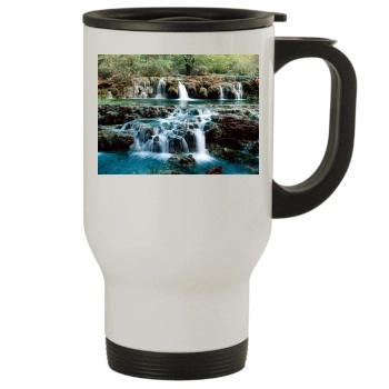 Waterfalls Stainless Steel Travel Mug