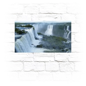 Waterfalls Metal Wall Art