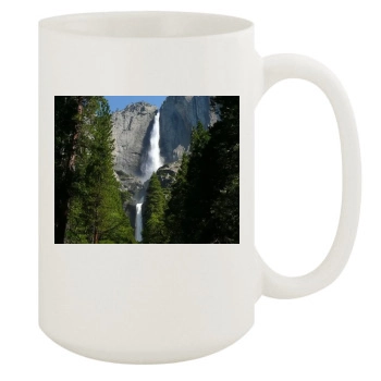 Waterfalls 15oz White Mug