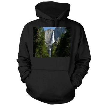 Waterfalls Mens Pullover Hoodie Sweatshirt