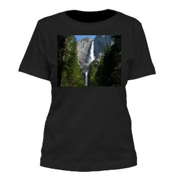 Waterfalls Women's Cut T-Shirt