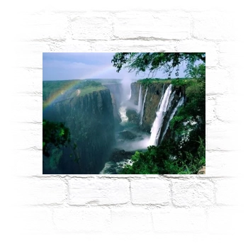 Waterfalls Metal Wall Art