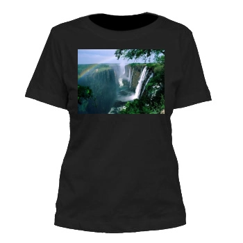 Waterfalls Women's Cut T-Shirt