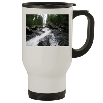 Waterfalls Stainless Steel Travel Mug