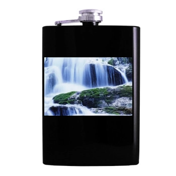 Waterfalls Hip Flask