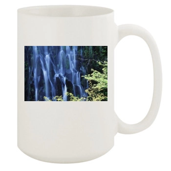 Waterfalls 15oz White Mug