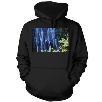 Waterfalls Mens Pullover Hoodie Sweatshirt