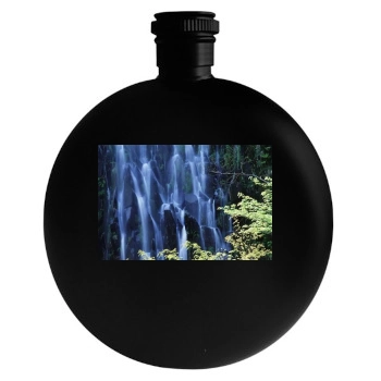 Waterfalls Round Flask