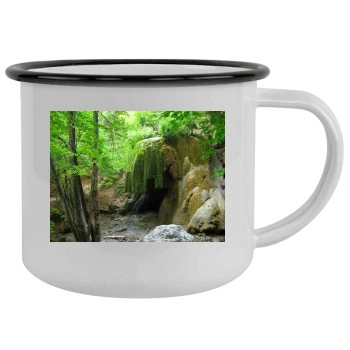 Waterfalls Camping Mug