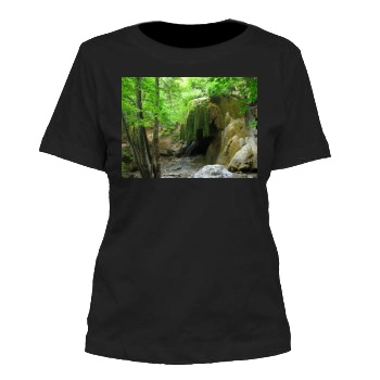 Waterfalls Women's Cut T-Shirt