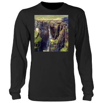 Waterfalls Men's Heavy Long Sleeve TShirt