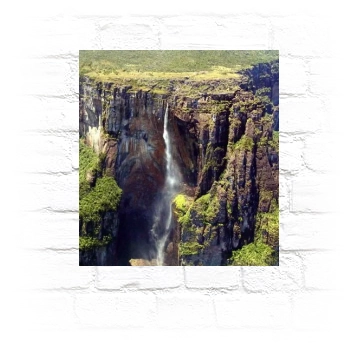 Waterfalls Metal Wall Art