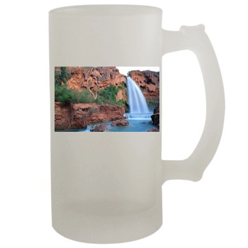 Waterfalls 16oz Frosted Beer Stein