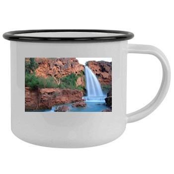 Waterfalls Camping Mug