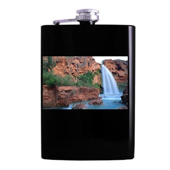 Waterfalls Hip Flask