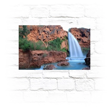 Waterfalls Metal Wall Art