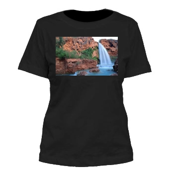 Waterfalls Women's Cut T-Shirt