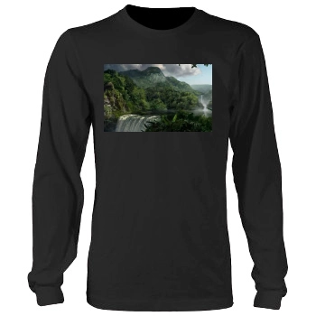 Waterfalls Men's Heavy Long Sleeve TShirt